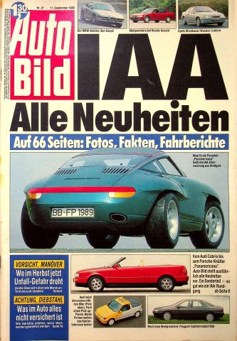 Deckblatt Auto Bild (37/1989)